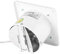 Acogedor Ventola di scarico da 10,2 cm, 25 W, 220 V, da parete, per finestra, super silenziosa, per casa, bagno, cucina, garage, ventilazione