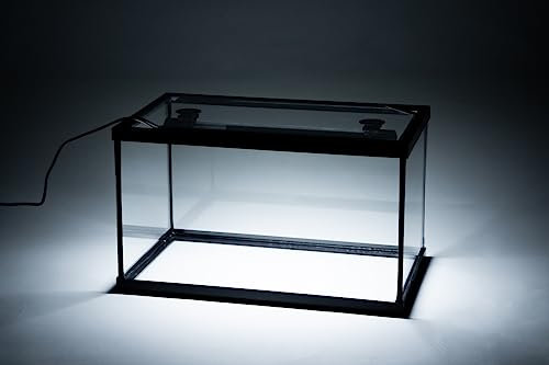 Acuario Cristal Pecera Cristal con Tubo LED (6-60 litros) (10 litros)