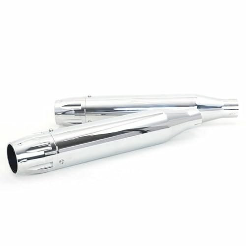 TARAZON Schalldämpfer Auspuffrohren Auspuff Auspuffanlagen 3 Slip on Mufflers Exhaust für Harley Sportster 883 1200 2014-2022
