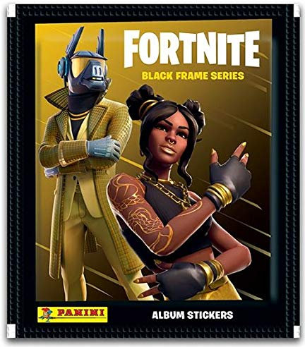 Panini Fortnite Black Frame Series Aufkleber-Sammelpackungen (10 versiegelte Packungen)