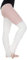 Intermezzo Damen Leg-Warmers 2657 Maxiduc - Farbe: Weiß (001) - Größe: OneSize