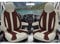 Maß Sitzbezüge Schonbezüge Pilotsitze Fahrer & Beifahrer Set kompatibel mit Wohnmobil FIAT Ducato, Pössl, Knaus, Adria, Carthago, Pilote Laika WPL413 Braun/Beige