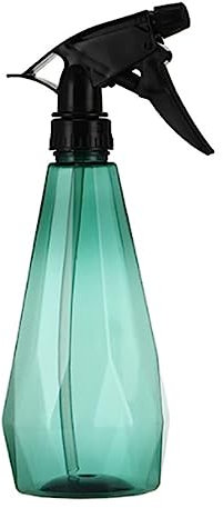 KOMUNJ Sprühflasche, 500ml PET Plastik Zerstäuber, 3 Modi Feinen Nebel & Strahl & Aus Nachfüllbare Leere Sprühflasche für Reinigungsmittel, Flüssigkeit