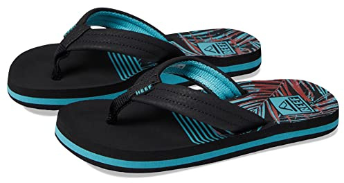 Reef Jungen Threepoint Sandale Kids Ahi, Tropical Dream, EU 32