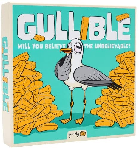 Gullible: The super-fun party game of creativity, bluffing and hilarious facts. Will you fool your family and friends or believe the unbelievable? (Gullible)