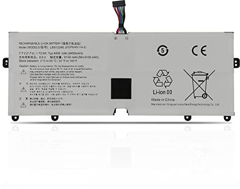 K KYUER 72Wh LBS1224E Laptop Batteria per LG Gram 13Z980 13Z990 14Z980 14Z990 14Z995 14T90N 15Z980 15Z990 17Z990 13Z990-A.AAS5U1 13Z980-U 14Z980-A 14Z980-G 14Z990-V 14Z990-G 15Z980-A 15Z980-G 15Z980-R