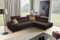All4All Ecksofa mit Schlaffunktion Gonti VII 280x217 cm - Schlafsofa mit Bettkasten - Sofa in L-Form - Wohnlandschaft Sofa - Eckcouch Klein - Seite Rechts - Dunkelbraun - Gewebe - Modern 26