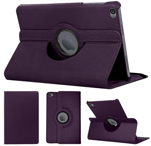 SWEIMEN Étui Rotatif pour iPad Air Tablette Housse de Protection avec Réveil Automatique Rotation Coque pour iPad Air, iPad Air 2, iPad (2017), iPad (2018)
