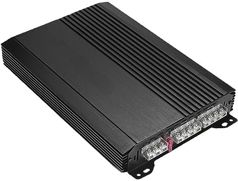 Iegefirm Amplificateur de Caisson de Basses Audio de Voiture 12 V 400 W Amplificateur de Puissance de Voiture à 4 Canaux
