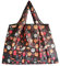 Lin's Liliana Grande borsa pieghevole, 50 x 66 cm, riutilizzabile, leggera, ad asciugatura rapida, antistrappo, per shopping, viaggio, Halloween