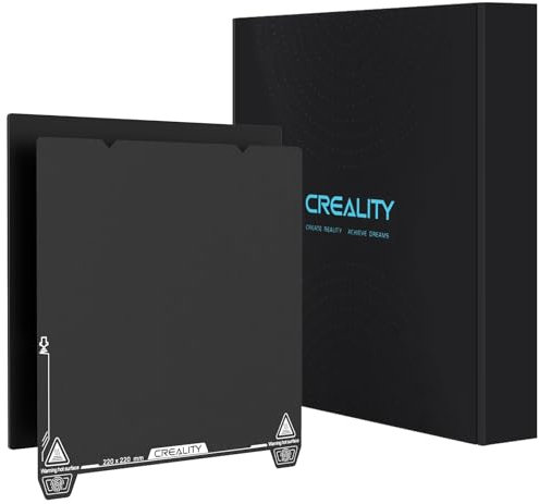 Creality Offizielle Ender 3 V3 SE Original Bauplatte Federstahl Textur Oberfläche Bettplatte Magnetisch Flexibel Druck Bett Plattformplatte Kit für Ender 3 S1 Ender 3 S1 Pro Ender 3 Pro Ender 5 Pro