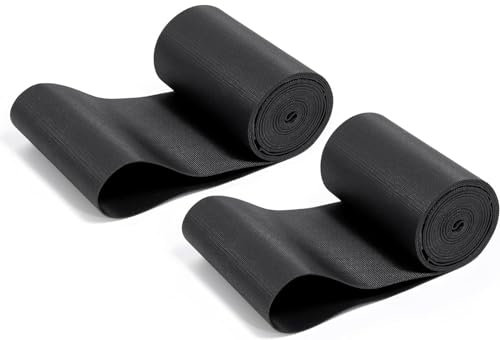 YunSCM 2 x 20 x 4 Fahrrad-Felgenstreifen, Nylon, flexible Paste, Felgenband, Reifeneinlagen, kompatibel mit 20 x 4,0 E-Bike, Elektrofahrrad, Mountainbike, fette Reifen