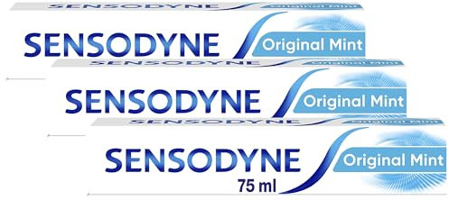 Sensodyne Daily Care Original Toothpaste 75ml (Pack of 3)