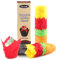 220 Stück Muffinförmchen Papier, Muffins Papierförmchen, Cupcake Förmchen Muffin Backform Papier, Tulpe muffinförmchen hochzeit Papier, Cupcake Wrappers Backförmchen Papier