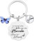 Lumengqi Cadeau Marraine Noël Cadeau Marraine Porte clef Marraine Cadeaux Marraine Porte-clés de Marraine Cadeaux Demande Annonce Naissance Baptême Communion Cadeau Surprise Noël