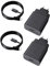 Chargeur Super Rapide 45W 2 Pack pour Samsung Galaxy S25 Ultra S24 S23 S22 S21 S20 FE 5G, A55 A54 A53 A52, Note 20 10,Tab S8 S9, USB-C Prise Chargeur + 1.8M Type C Câble