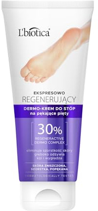 L'biotica expressiv regenerierende Dermo- Fußcreme für rissige Fersen 100ml