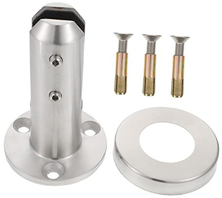 Artibetter De Abrazadera De Inoxidable Barandillas De Piscina y Soporte Resistente y Para Paneles De Para Interiores y Exteriores
