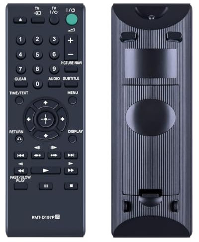 RMT-D197P Remote Control Replacement for Sony CD DVD Player, DVD Remote Control for Sony DVP-SR120 DVP-SR150 DVP-SR160 DVP-SR170 DVP-SR320 DVP-SR350 DVP-SR360 DVP-SR370 DVP-SR450K