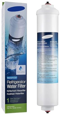 Refrigerator Water Filter，Compatible for Samsung， DA29-10105J WSF-100 Aqua-Pure Plus ，Compatible for LG， 5231JA2010B GE GXRTQR,Water Filter DA29-10105J(1pcs)