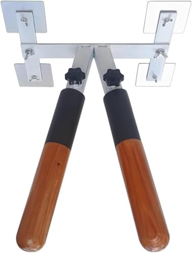 Wing Chun Trainingsgeräte Holz Dummy Kopfpolster 2 in 1 Set für Boxen und Kung Fu Übung