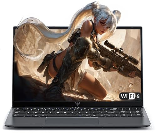 ACEMAGIC 15.6 Inch Laptop with Ryzen 5 7430U Processor up to 4.3GHz (Beat i7-1265U) - 16GB RAM DDR4*2 512GB SSD Laptops Computer, FHD, HDMI, BT5.0,USB3.2,Type-C,TF, 1MP Front, 54.7Wh Battery, WiFi 6.0