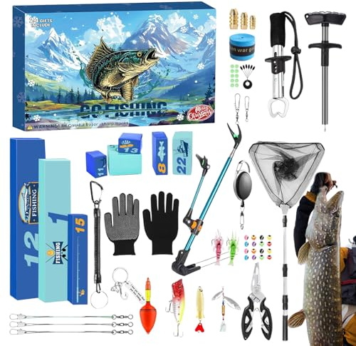 Fishing Countdown Kalender 2025 Adventsfischrutenhalter