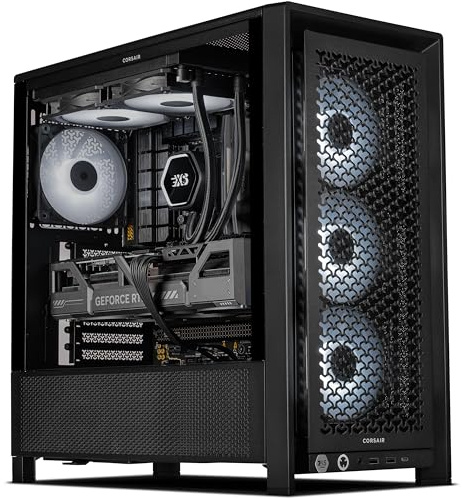 3XS Gaming PC | Melius RTX 5080 | Intel Ultra 7 270K Plus | 32GB DDR5 6000MHz RAM | 2TB NVMe M.2 SSD | WiFi | 850W PSU | 240mm Liquid Cooler | AI Ready | Windows 11