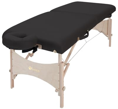 EarthLite Harmony DX Portable Massage Table Package, 30 x 73, Black
