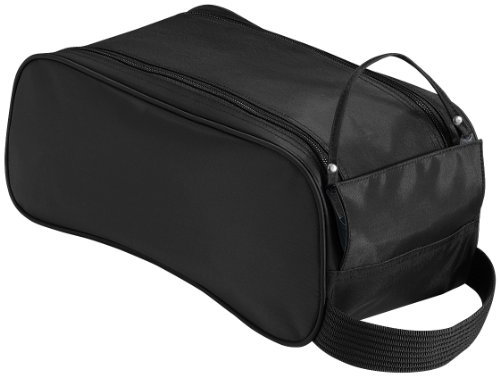 Quadra Teamwear Shoe Bag - 9 Litres (One Size) (Black)