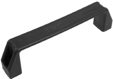 sourcing map 180 mm Trou entraxe poignée de porte de placard en plastique noir