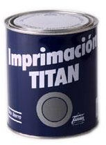 Titan 060304334 Bote Pintura Imprimación, Gris, 750 ml