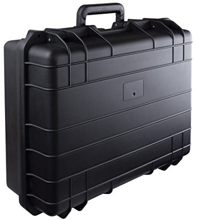 Blanko Gerätekoffer, Staub- und Wasserdicht, schlagfester Kamerakoffer, Universal-Koffer mit Schaumstoff 520 x 415 x 195 mm