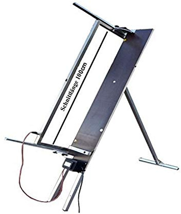 Werkzeugbau Mierzwa - Styropor Schneidegerät - Thermo Säge - Styropor Cutter - Größen Auswahl XS-100cm bis XXL-155cm - Inklusive 3 Glühdrähte