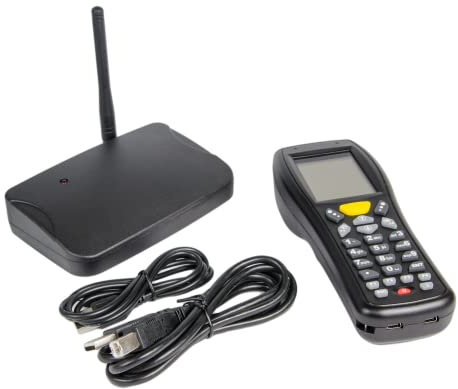 Datenkollektor für 1D Code oder EAN13, kabelloser Barcode Scanner und Terminal, Handheld Inventarscanner, Codeleser und Kollektor, schneller Barcodeleser HD-PS6C HDWR