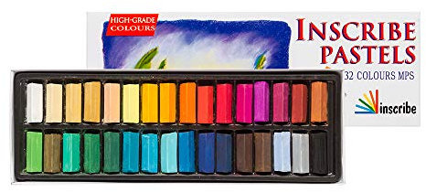 Inscribe Soft Pastel Set - 32 Colours