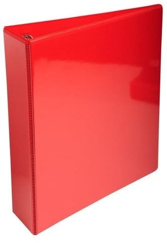 Classeur 4 anneaux en d 50mm remborde 3 pochettes exterieures krea cover - a4 maxi