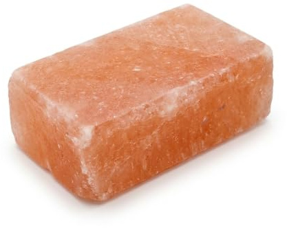Budawi® Salzhandstein 300 g – Salz in Seifenform | aus der Salt Range (Pakistan) | Naturbelassener Salzstein südlich des Himalaya – Ideal für Peeling & Sauna