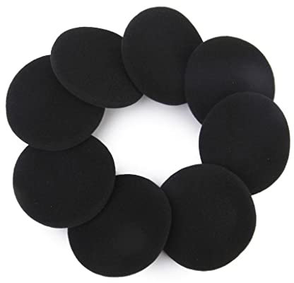 4 Paar 65mm Ersatz Ohr Schaum Ohrhörer Pad Abdeckungen für Headset Kopfhörer