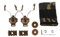 Z-Tactical Helm Arc Schiene Adapter Set für Comtac I/II Headset Softair Planspiel schwarz (Tan)