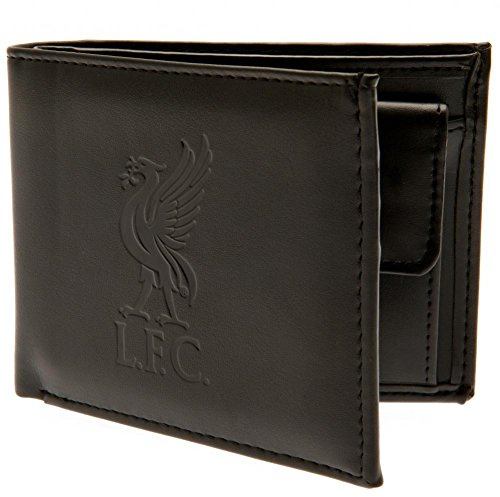 Liverpool Football Club Official Leather Wallet RFID Protection Team Crest Badge