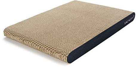 ANZNOVA Griffoirs pour Chats, Chat Griffoirs, Carton Ondulé pour Chat, Chat Planche à Gratter, Jouets à l'herbe à Chat