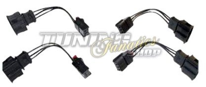 TFS Adapter Set für Volkswagen Golf 6 R LED Rückleuchten - Schwarz, LED, Rot, Plug & Play, Passend für 2008-2017, Verwendbar für jede Golf 6 Version