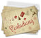 10 x Einladungskarten mit Umschlag zur Weihnachtsfeier/Motiv: Hängende Symbole weihnachtlich/Weihnachten/Christmas Party/Einladung/für Firmen