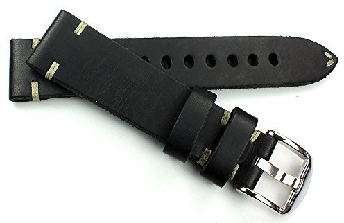 Sulla RIOS 1931 Herren Leder Uhrenarmband Vintage 20mm