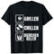 Grillen Chillen Bierchen Killen Lustiges Bier BBQ Grill T-Shirt