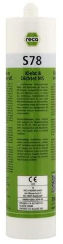 Reca S78 klebt und dichtet 2 x 290ml Weiß Schwarz Grau Transparent 2 Stück (86,21€ / 1 Liter) (Schwarz)