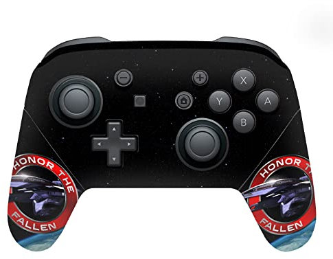Head Case Designs Licenza Ufficiale EA Bioware Mass Effect Normandy SR1 Grafiche Vinile Sticker Gaming Pelle Adesivo Compatibile con Nintendo Switch PRO Controller