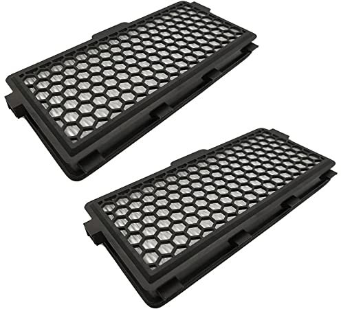 2 x HEPA Filters / Allergy Sufferers / Hygiene Filter with Activated Carbon Layer Replacement for Miele S5 S8 C2 C3 Vacuum Cleaner SF-AH-50 SF-HA-50 C3 Cat & Dog
