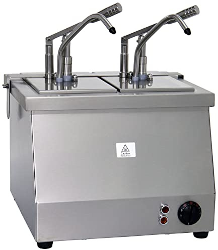 Saro Bainmarie 2X1/4 GN 200 mit Dispenser BM-0214